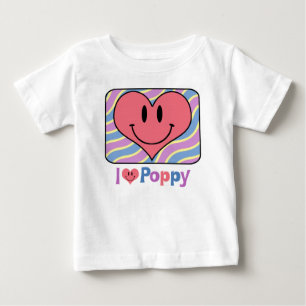 I Liebe Poppy Baby T-shirt