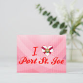 I Liebe Port St.Joe, Florida Postkarte (Stehend Vorderseite)
