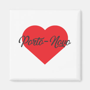 I Liebe Porto-Novo - Benin Magnet