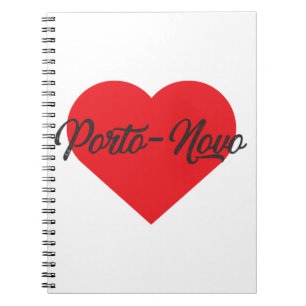 I Liebe Porto-Novo - Benin Notizblock