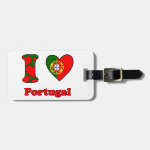I Liebe Portugal Gepäckanhänger