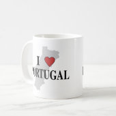 I Liebe Portugal Kaffeetasse (Vorderseite Links)
