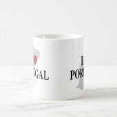 I Liebe Portugal Kaffeetasse (Mittel)