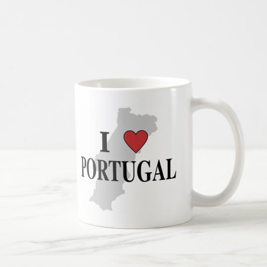 I Liebe Portugal Kaffeetasse (Rechts)