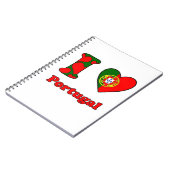 I Liebe Portugal Notizblock (Linke Seite)
