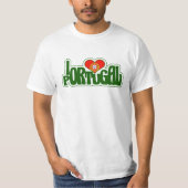 I Liebe Portugal T-Shirt (Vorderseite)