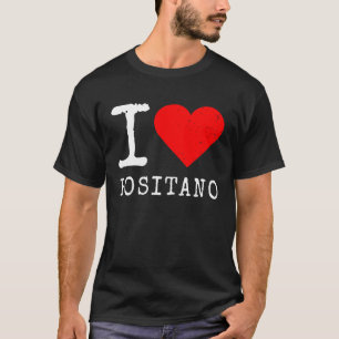 I Liebe Positano I Liebe Italien Reisen Herz Amalf T-Shirt