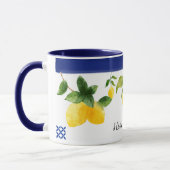 I Liebe Positano Tasse Lemons Tile Amalfi Küste (Links)