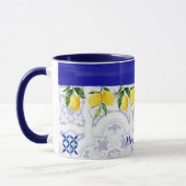 I Liebe Positano Tasse Lemons Tile Amalfi Küste 2 (Links)