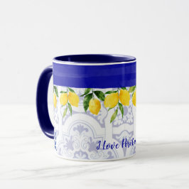 I Liebe Positano Tasse Lemons Tile Amalfi Küste 2