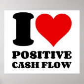 I LIEBE POSITIVER KASCHENFLUSS POSTER (Vorne)