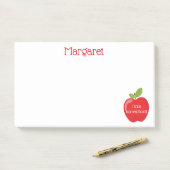 I Liebe Post-it Klebezettel (Auf Schreibtisch)