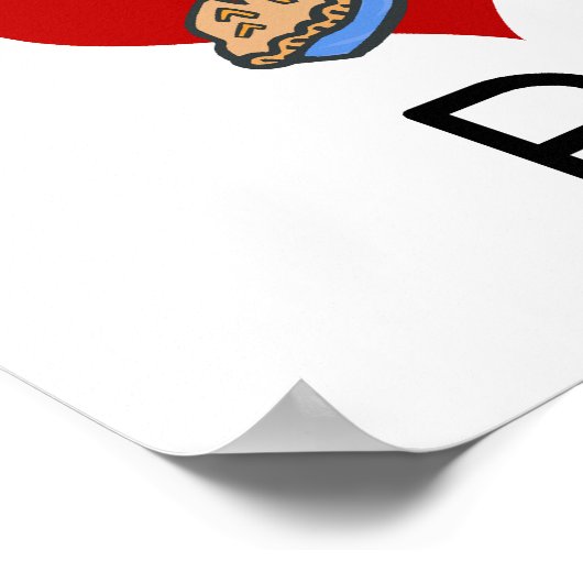 I LIEBE POSTER (Ecke)