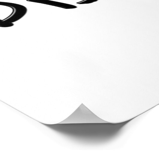 I LIEBE POSTER (Ecke)