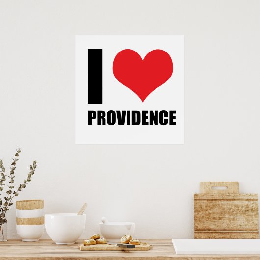 I LIEBE POSTER (Küche)