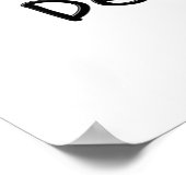 I LIEBE POSTER (Ecke)