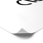 I LIEBE POSTER (Ecke)