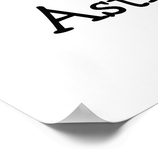 I LIEBE POSTER (Ecke)