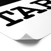 I LIEBE POSTER (Ecke)