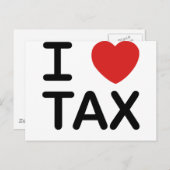 I LIEBE POSTKARTE (Vorne/Hinten)