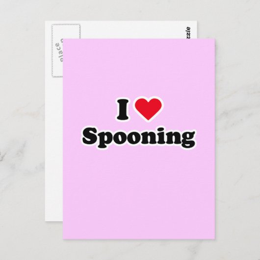 I LIEBE POSTKARTE (Vorne/Hinten)