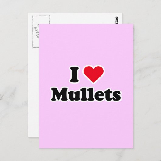 I LIEBE POSTKARTE (Vorne/Hinten)