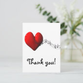 I LIEBE POSTKARTE (Stehend Vorderseite)