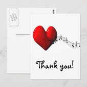 I LIEBE POSTKARTE (Vorne/Hinten)
