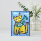 I Liebe Postkarte (Stehend Vorderseite)