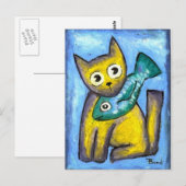 I Liebe Postkarte (Vorne/Hinten)