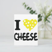 I Liebe Postkarte (Stehend Vorderseite)