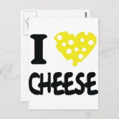 I Liebe Postkarte (Vorne/Hinten)