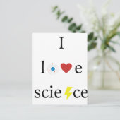 I LIEBE POSTKARTE (Stehend Vorderseite)