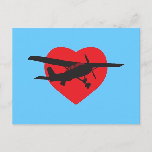 I LIEBE POSTKARTE (Vorderseite)