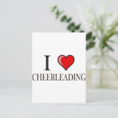 I Liebe Postkarte (Stehend Vorderseite)