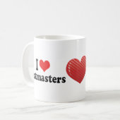 I Liebe-Postmeister Kaffeetasse (Vorderseite Links)