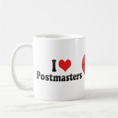 I Liebe-Postmeister Kaffeetasse (Links)