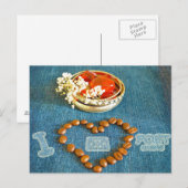 I Liebe Postübergabe Postkarte (Vorne/Hinten)