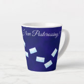 I Liebe Postüberqueren - Latte Tasse (Rechte Ecke)