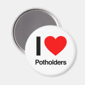 i Liebe Potholer Magnet (Vorderseite/Rückseite)