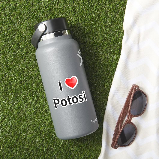 I Liebe Potosi Aufkleber (HydroFlask Insitu)