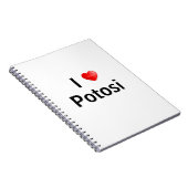 I Liebe Potosi Notizblock (Rechte Seite)