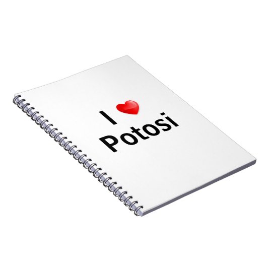 I Liebe Potosi Notizblock (Rechte Seite)