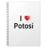 I Liebe Potosi Notizblock (Vorderseite)