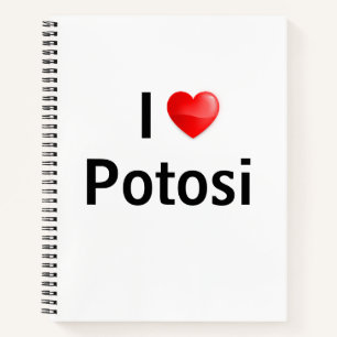 I Liebe Potosi Notizblock