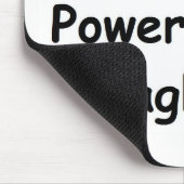 I Liebe Powered Paragliding Mousepad (Ecke)