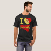 I Liebe Pozzallo ( I sizilianisches Herz Pozzallo) T-Shirt (Vorne ganz)