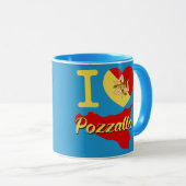 I Liebe Pozzallo Tasse (VorderseiteRechts)