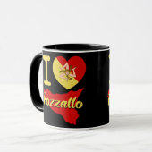 I Liebe Pozzallo Tasse (Vorderseite Links)