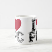 I Liebe PPC-Kaffee-Tasse Kaffeetasse (Mittel)